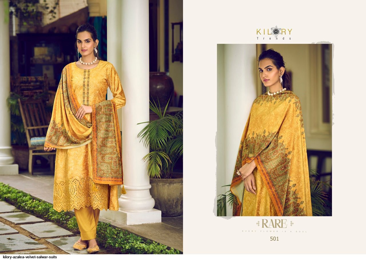 Kilory Azalea Velvet Salwar Suits