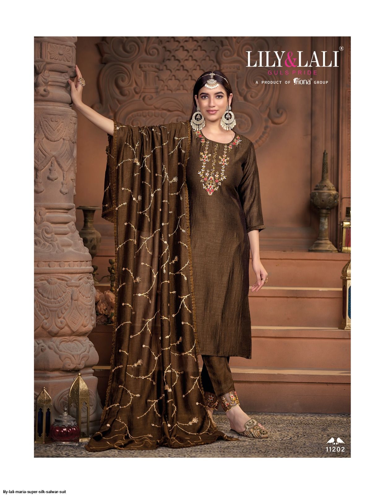 Lily Lali Maria Super Silk Salwar Suit