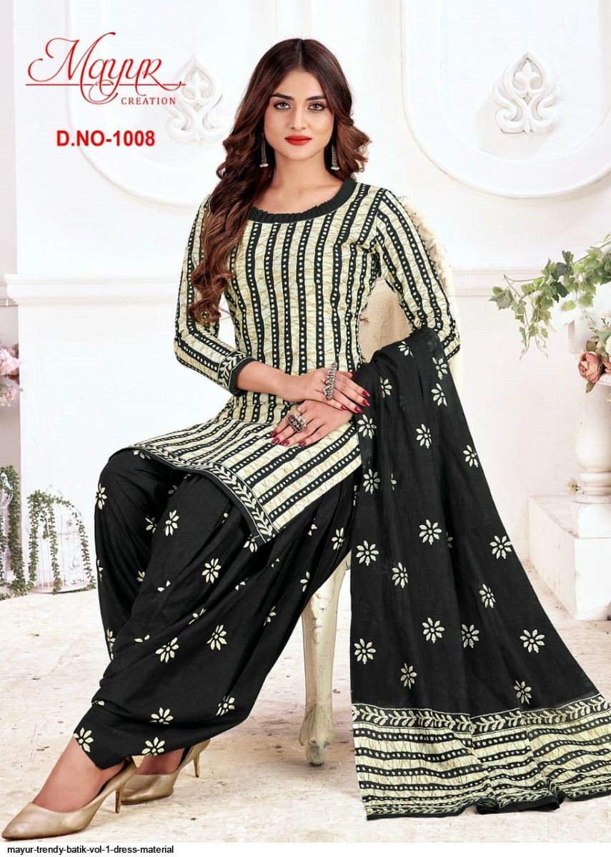 Mayur Trendy Batik Vol Dress Material