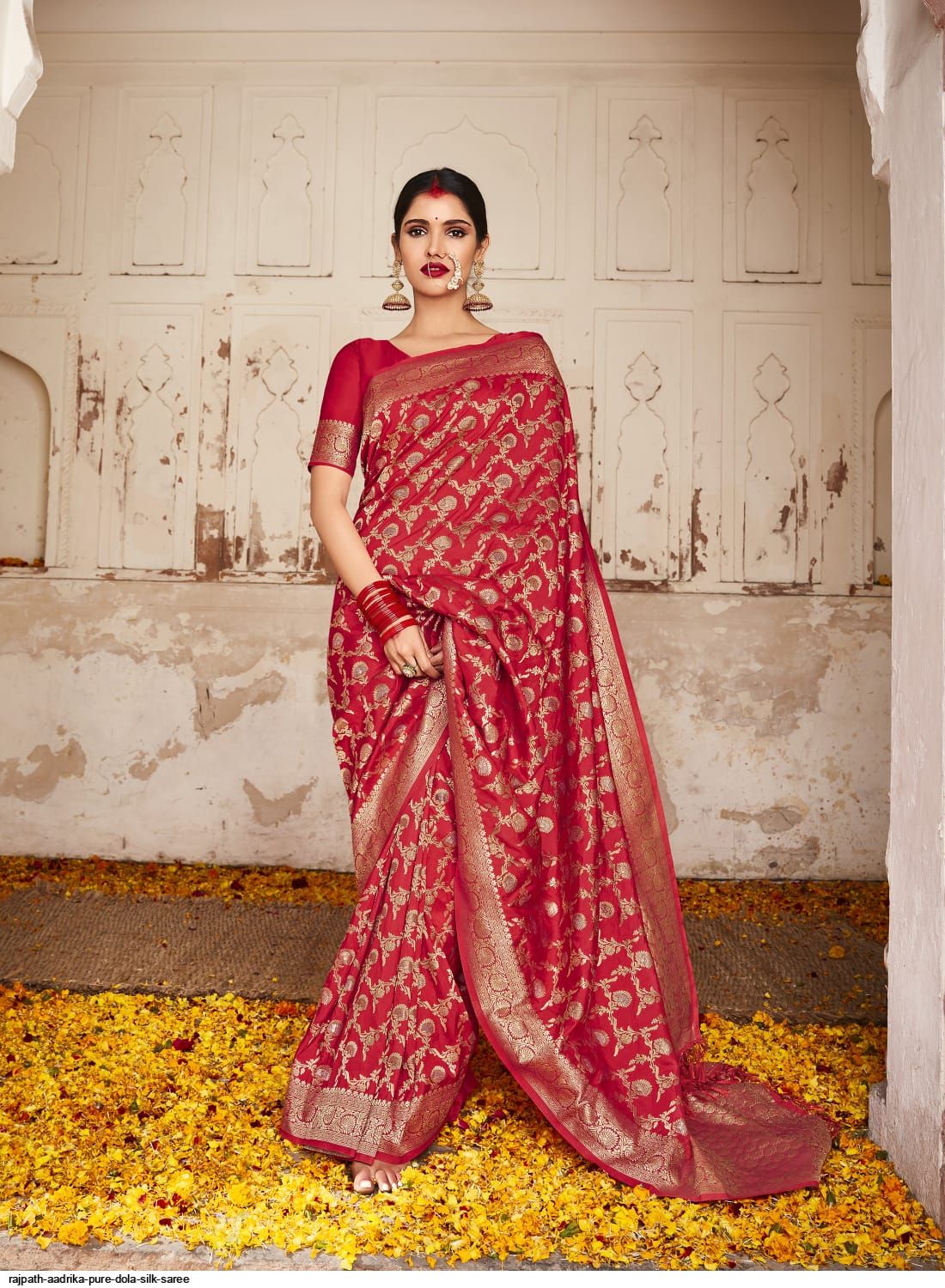 Rajpath Aadrika Pure Dola Silk Saree