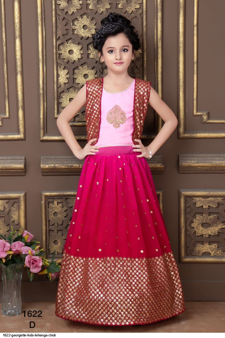 Stylish Classy Kids Lehenga Choli for Princess – Kreate