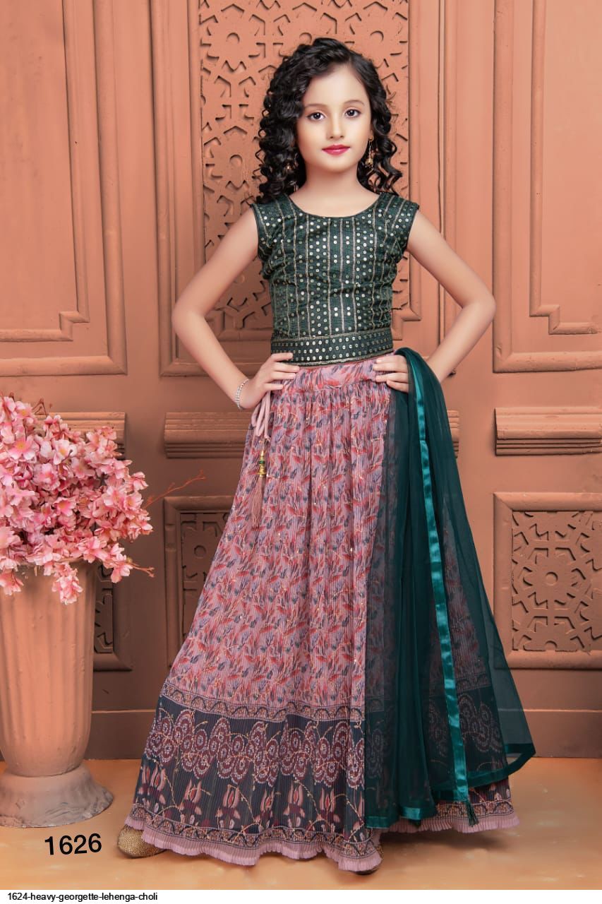 1624 heavy georgette lehenga choli 4319