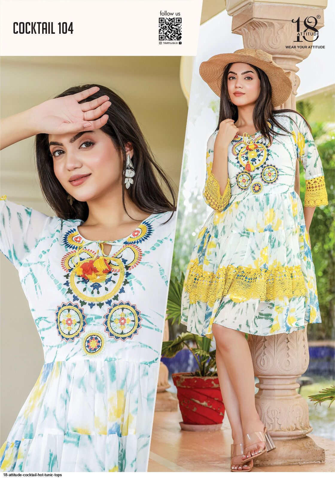 Cocktail shop tunic tops