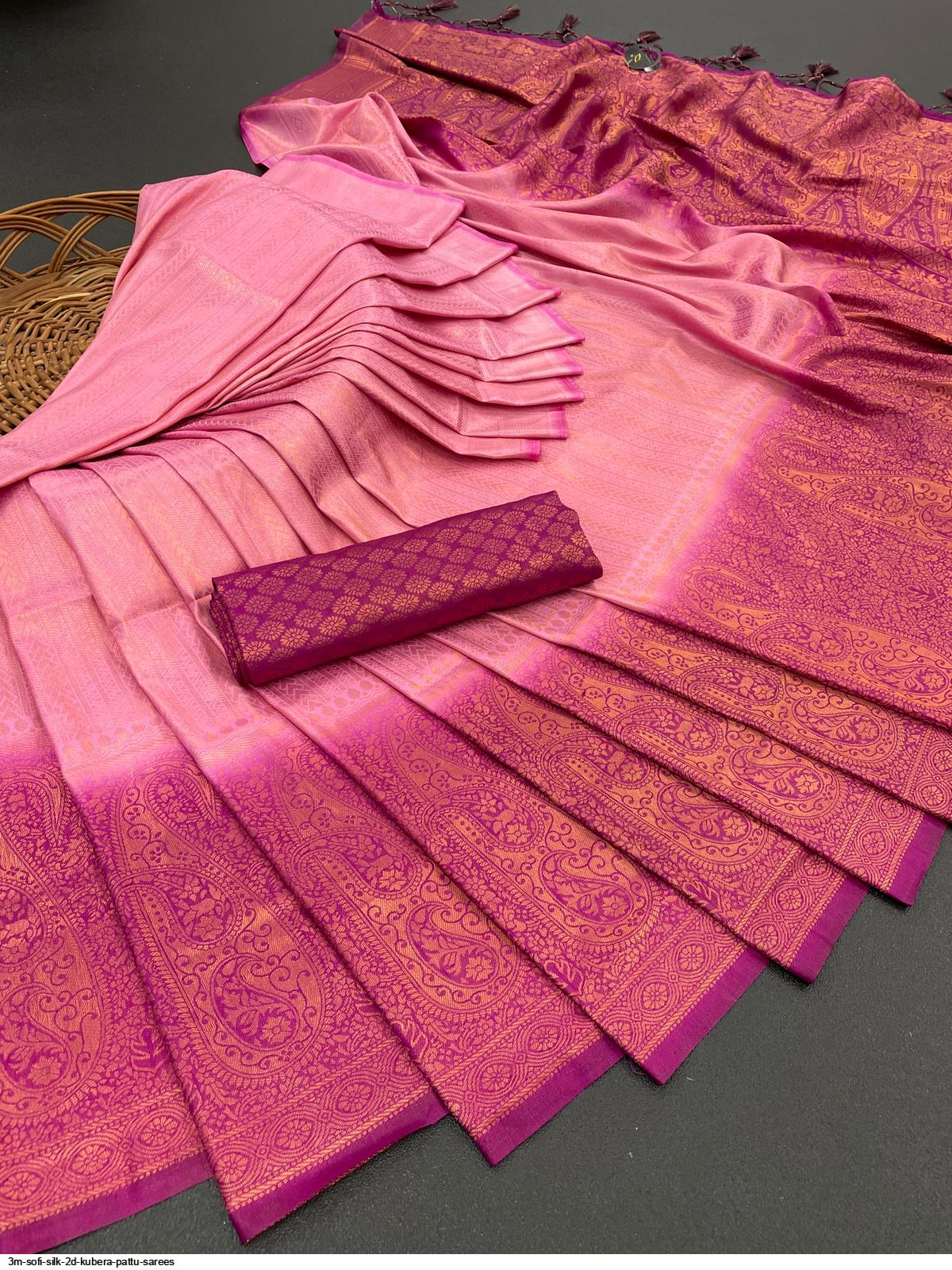 M Sofi Silk D Kubera Pattu Sarees