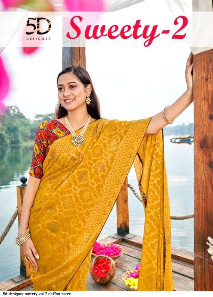 Kashvi Presents Ahiri Fancy Chiffon Printed Bandhani Sarees Catalogue  Wholesaler And Exporters | Indian saree blouses designs, Bandhani saree,  Saree