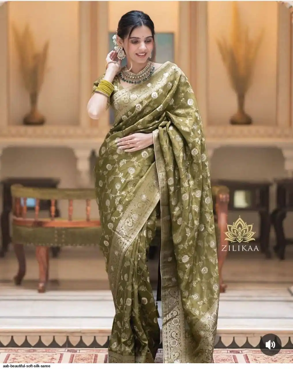 AAB BEAUTIFUL SOFT SILK SAREE E