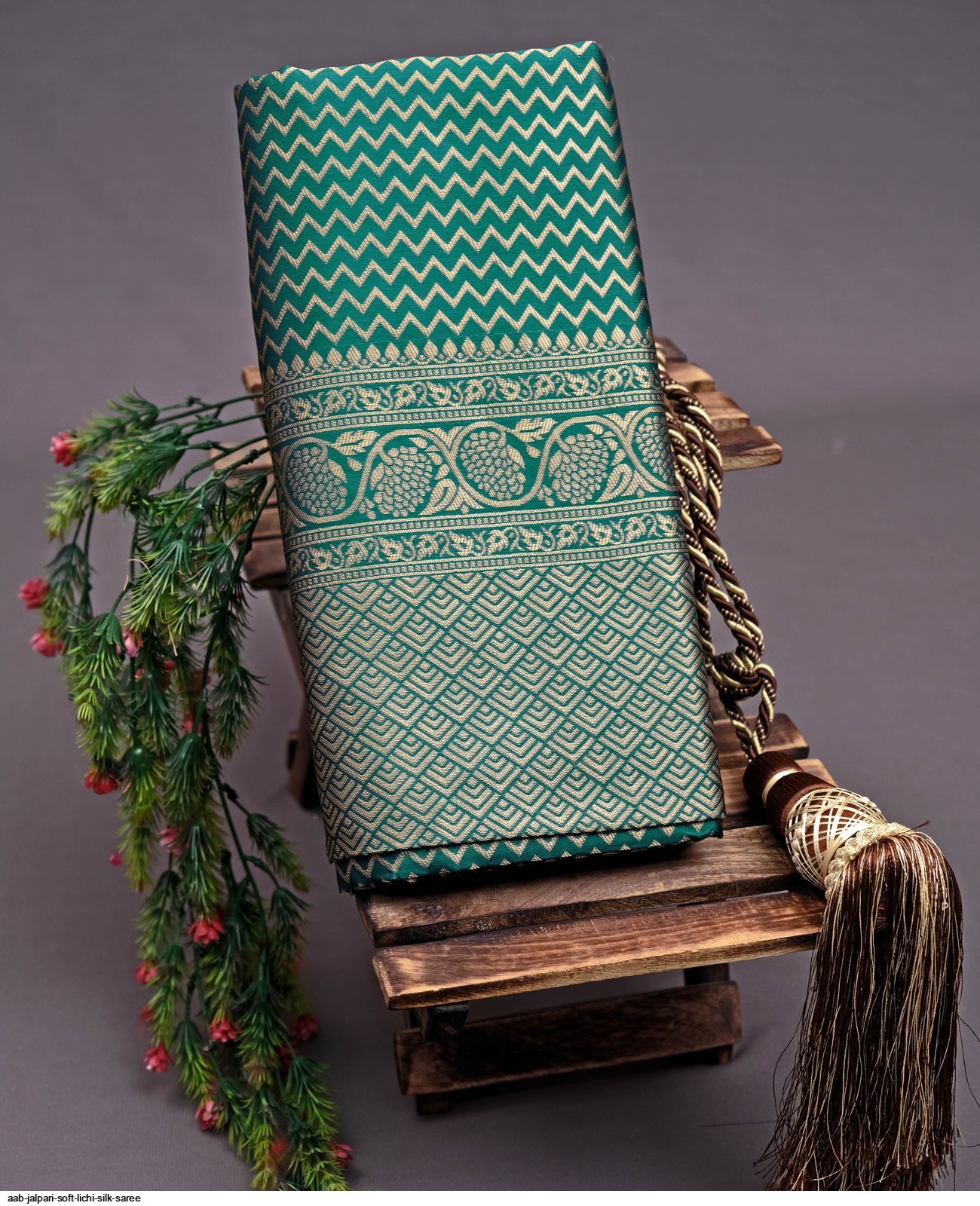 AAB JALPARI SOFT LICHI SILK SAREE