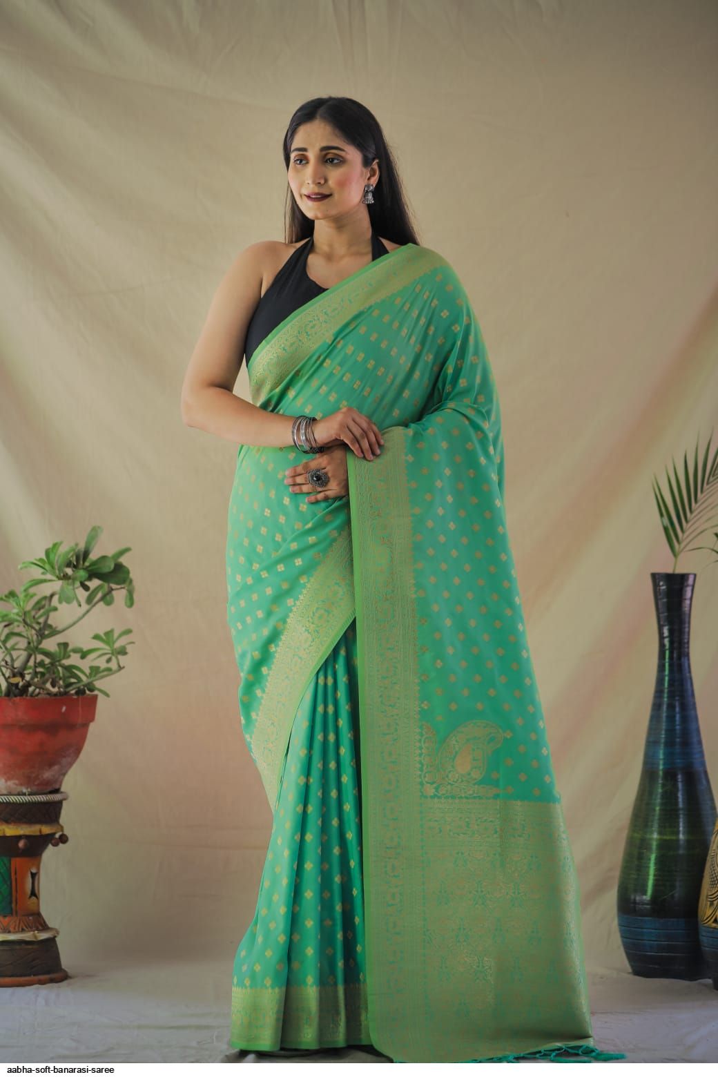 Aabha Soft Banarasi Saree