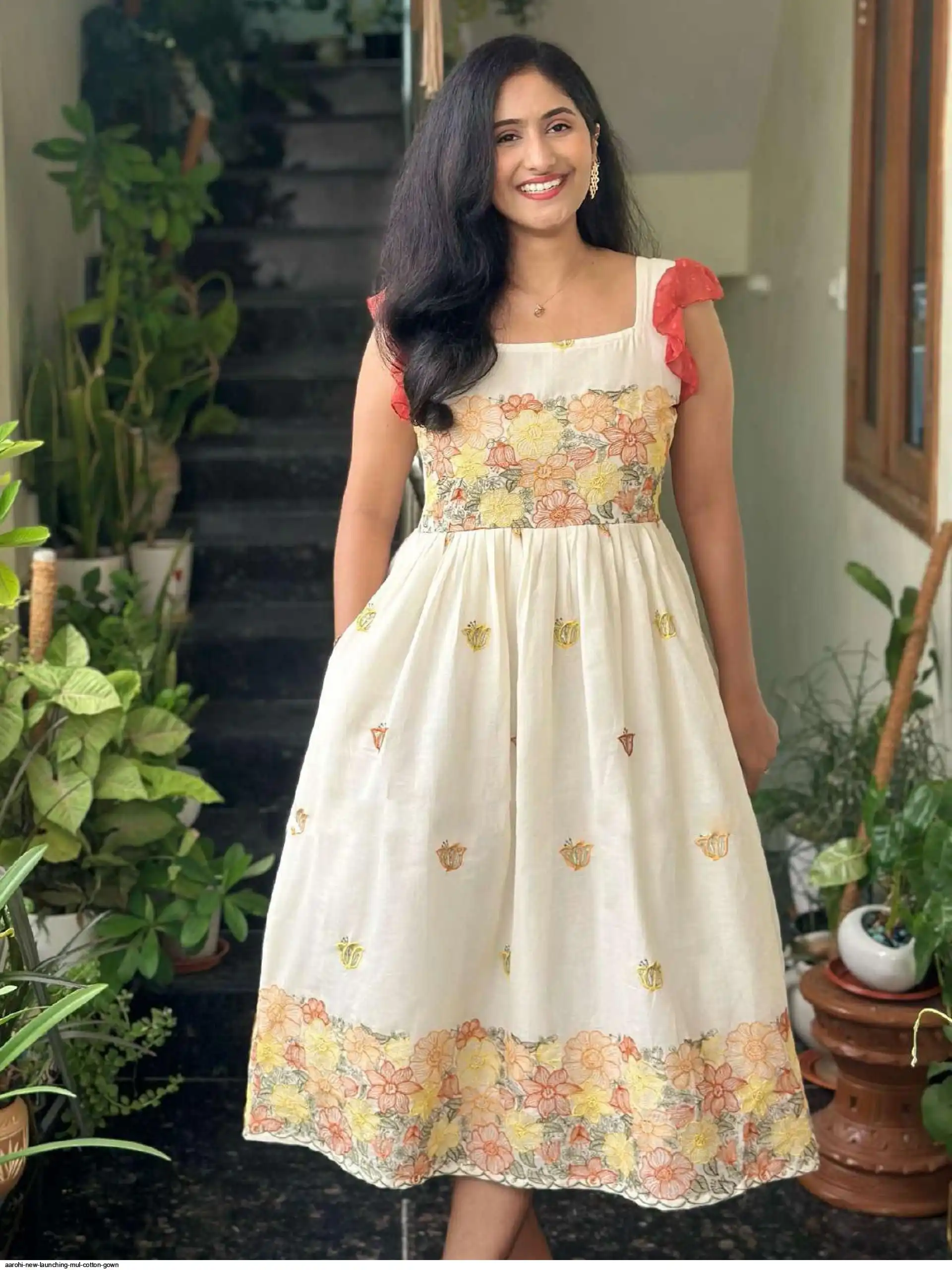 AAROHI NEW LAUNCHING MUL COTTON GOWN B