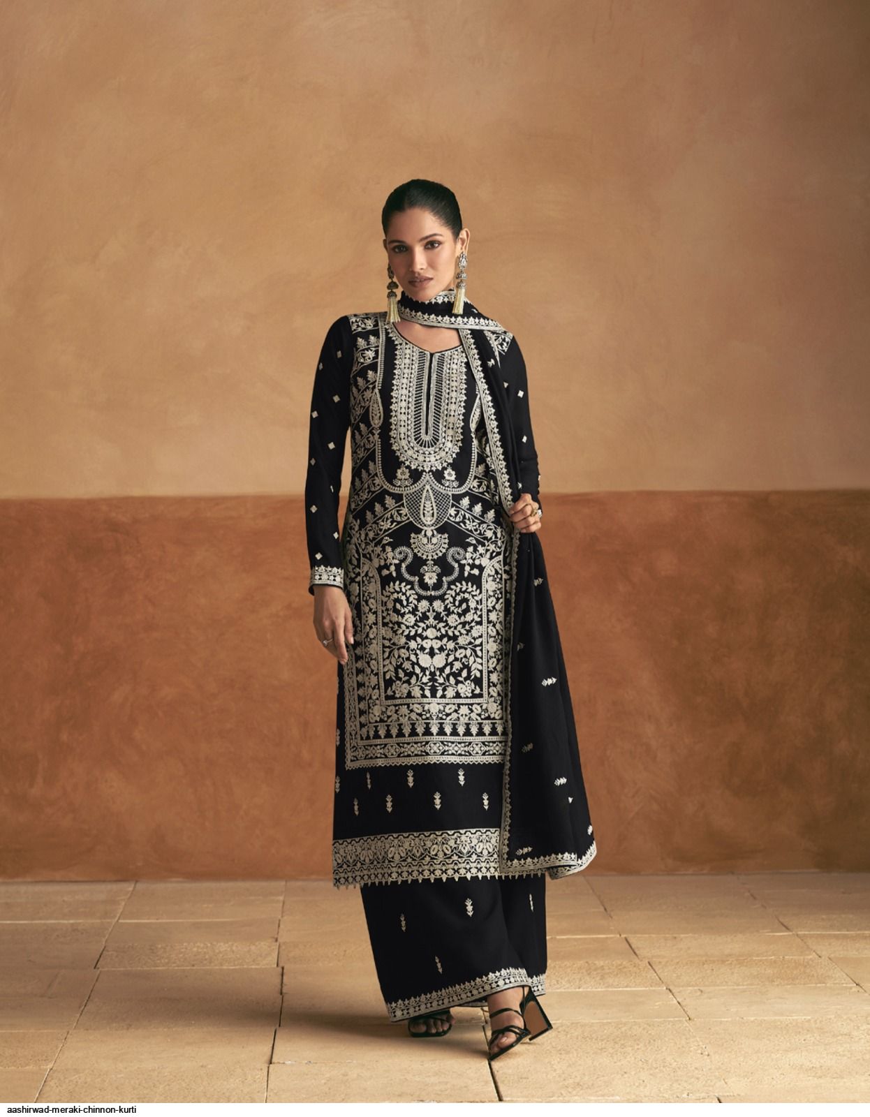 AASHIRWAD MERAKI CHINNON KURTI B
