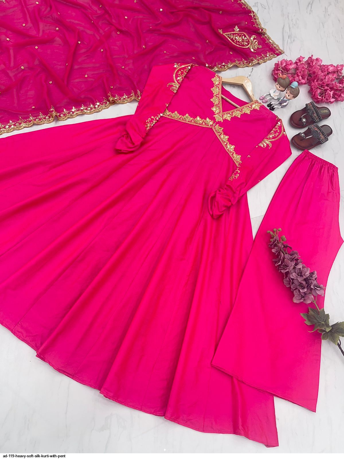 work on kurti