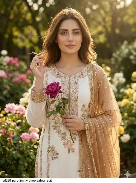 AD220 PURE JIMMY CHOO SALWAR SUIT B