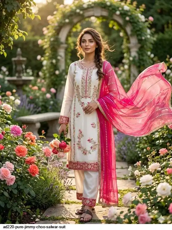 AD220 PURE JIMMY CHOO SALWAR SUIT C