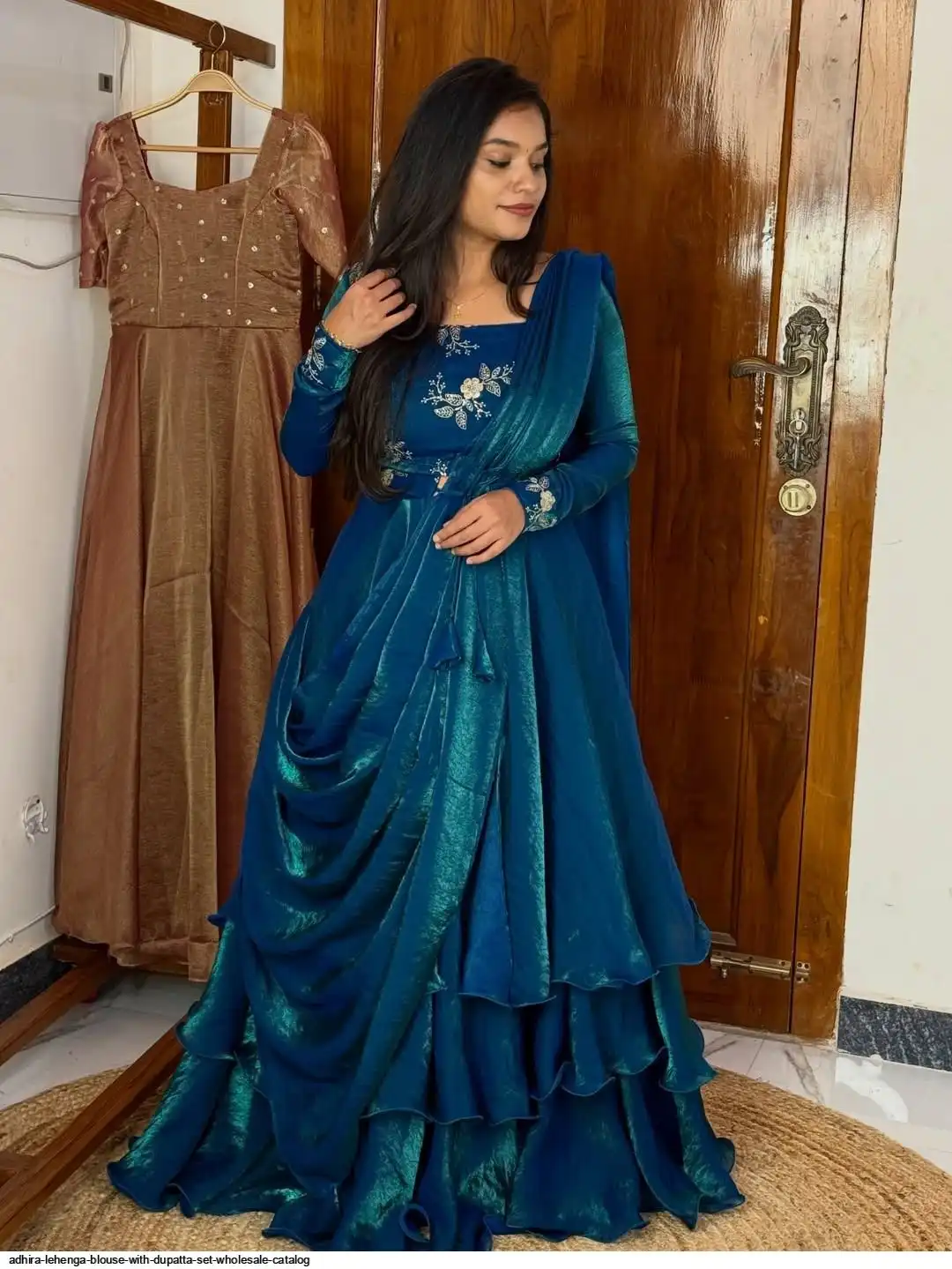 ADHIRA LEHENGA BLOUSE WITH DUPATTA SET WHOLESALE CATALOG B
