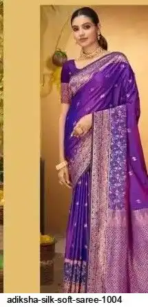 ADIKSHA SILK SOFT SAREE 1004