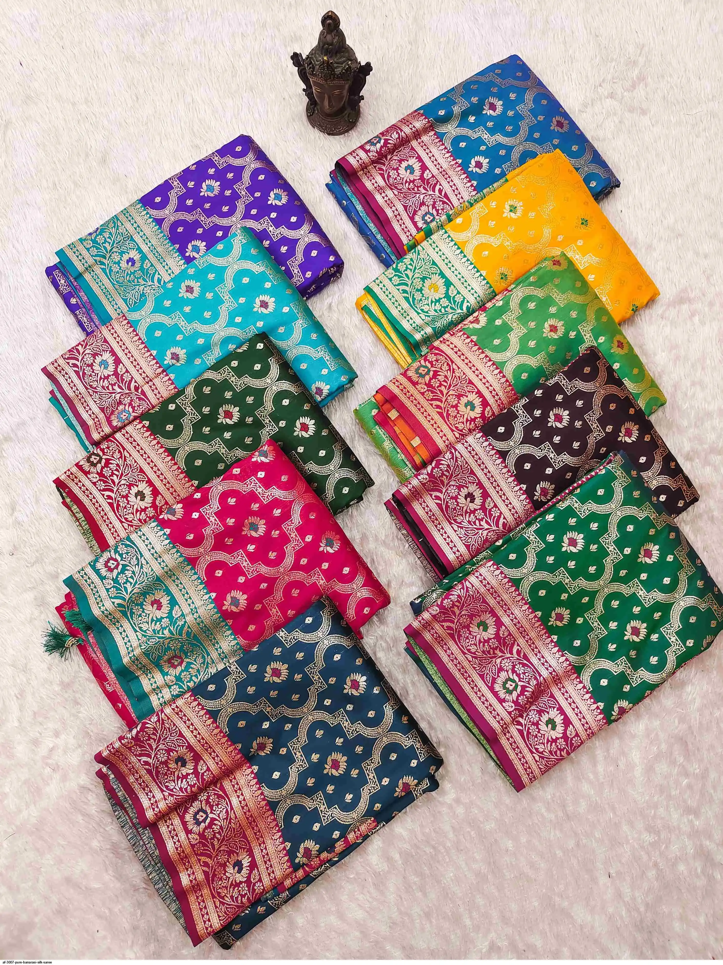 AF 3007 PURE BANARASI SILK SAREE