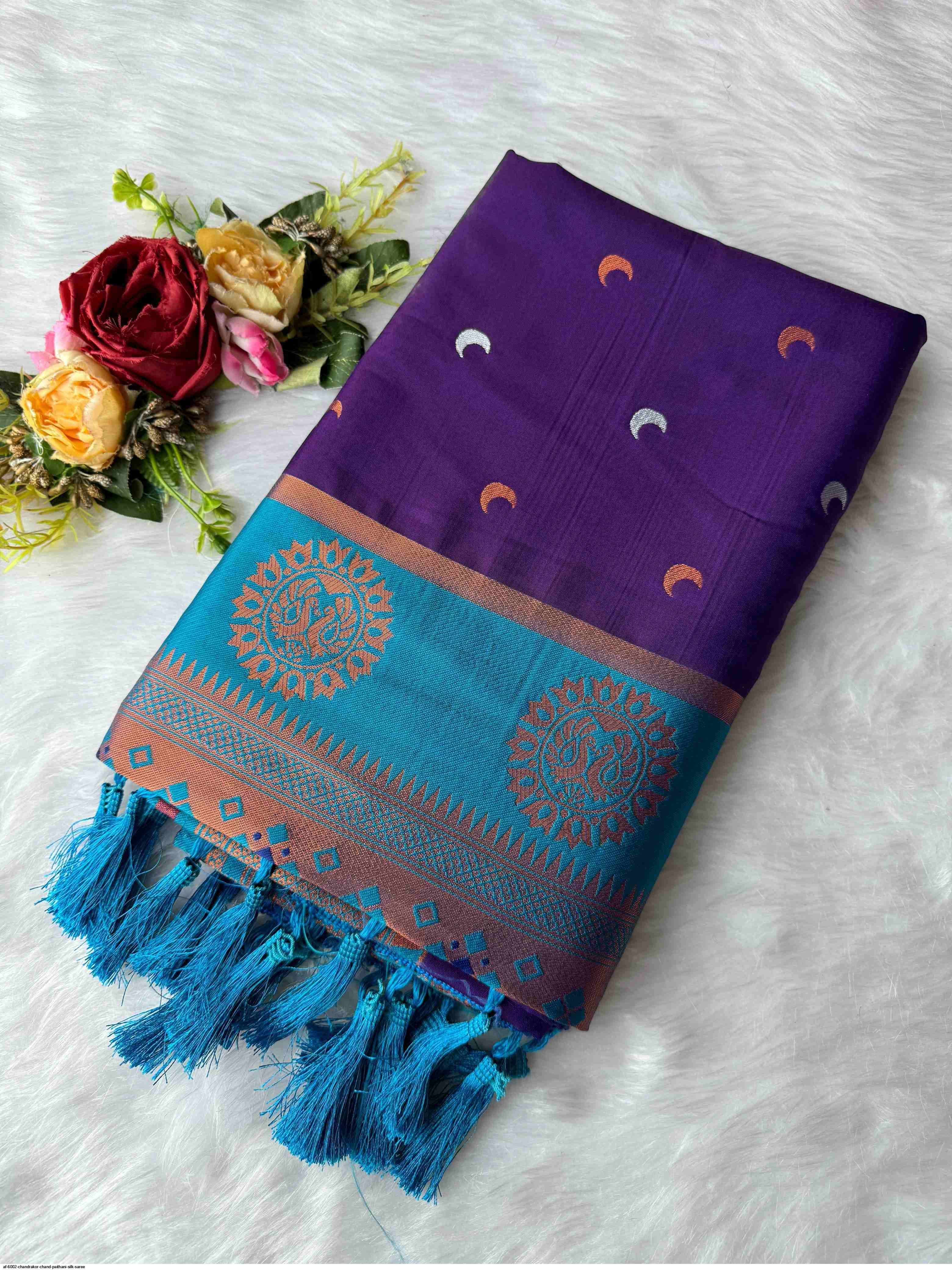 AF 6002 CHANDRAKOR CHAND PAITHANI SILK SAREE