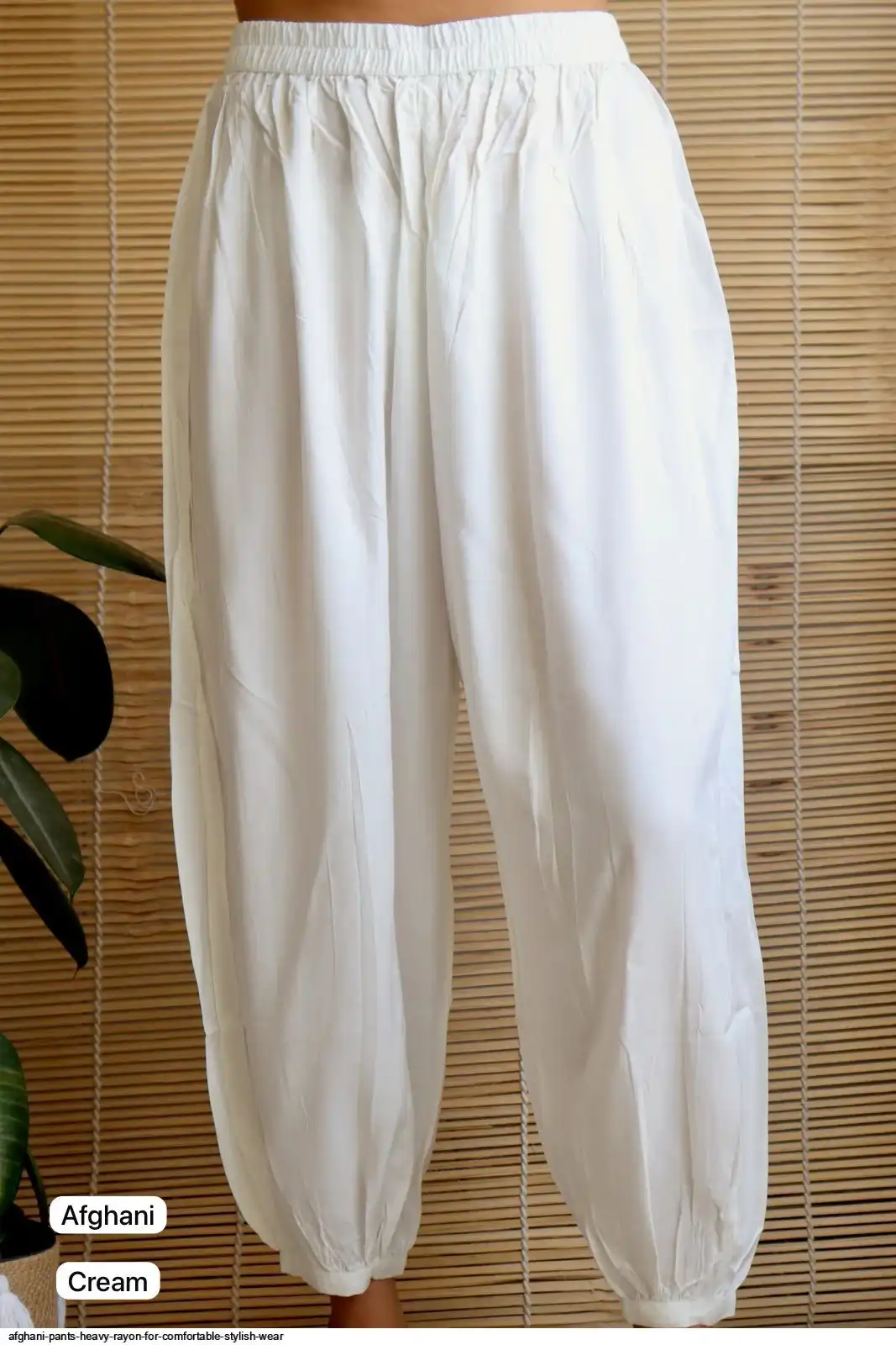 AFGHANI PANTS HEAVY RAYON FOR COMFORTABLE STYLISH WEAR E