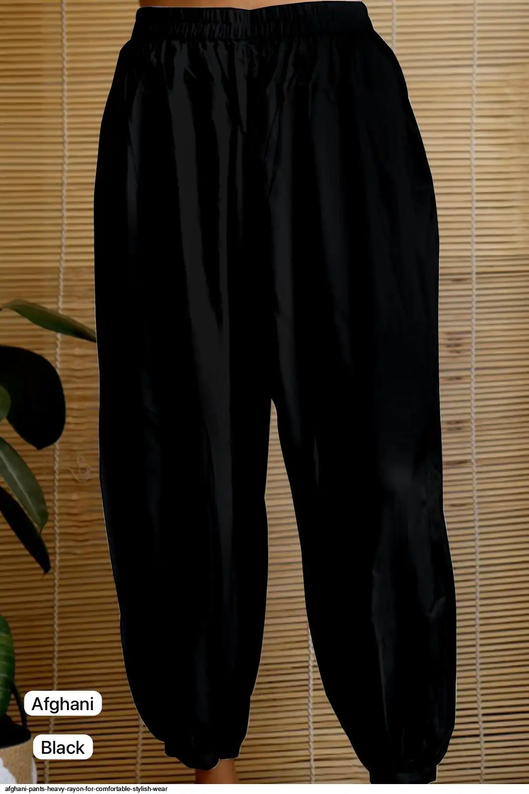 AFGHANI PANTS HEAVY RAYON FOR COMFORTABLE STYLISH WEAR A