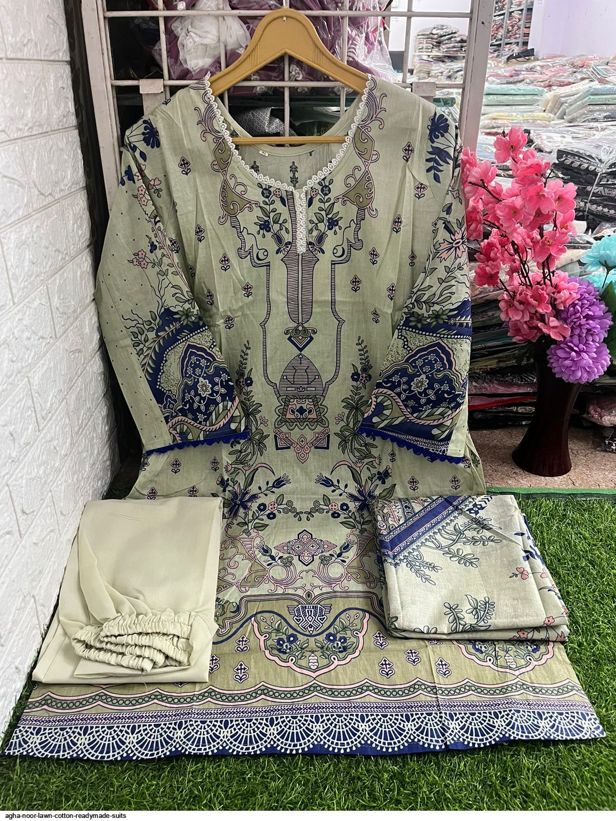 Lawn readymade sale suits