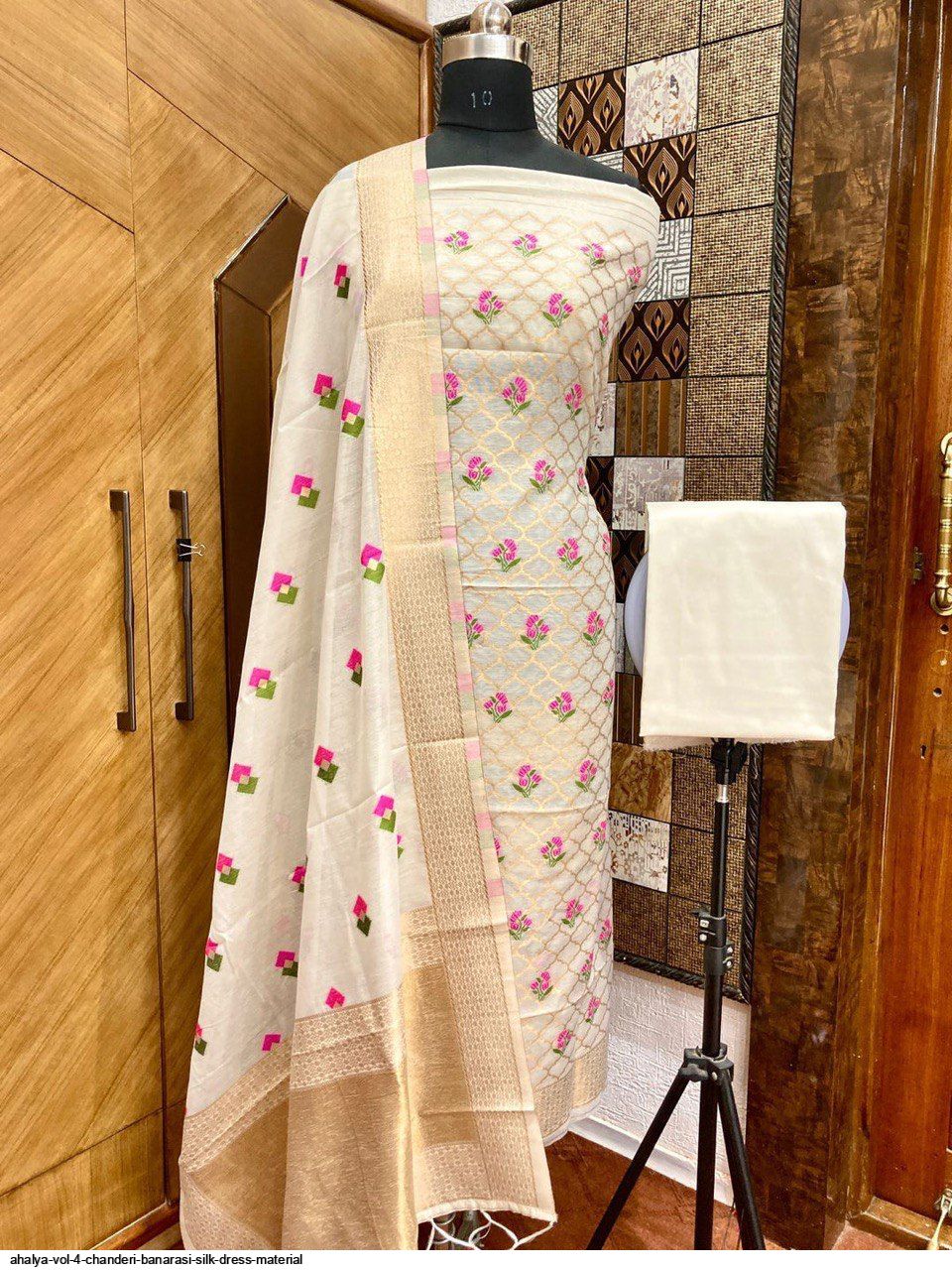 Cindrella Kimkhab Pure Banarasi Silk Dress Material Most Trusted Online  Ladies Clothing Store