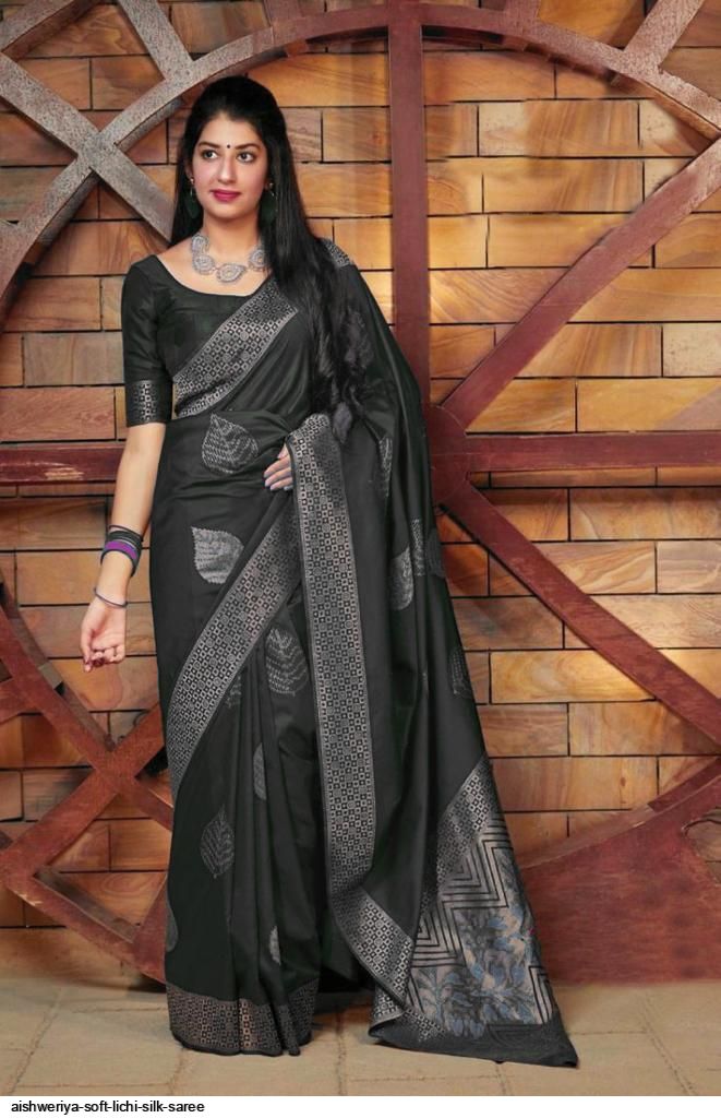 AISHWERIYA SOFT LICHI SILK SAREE D