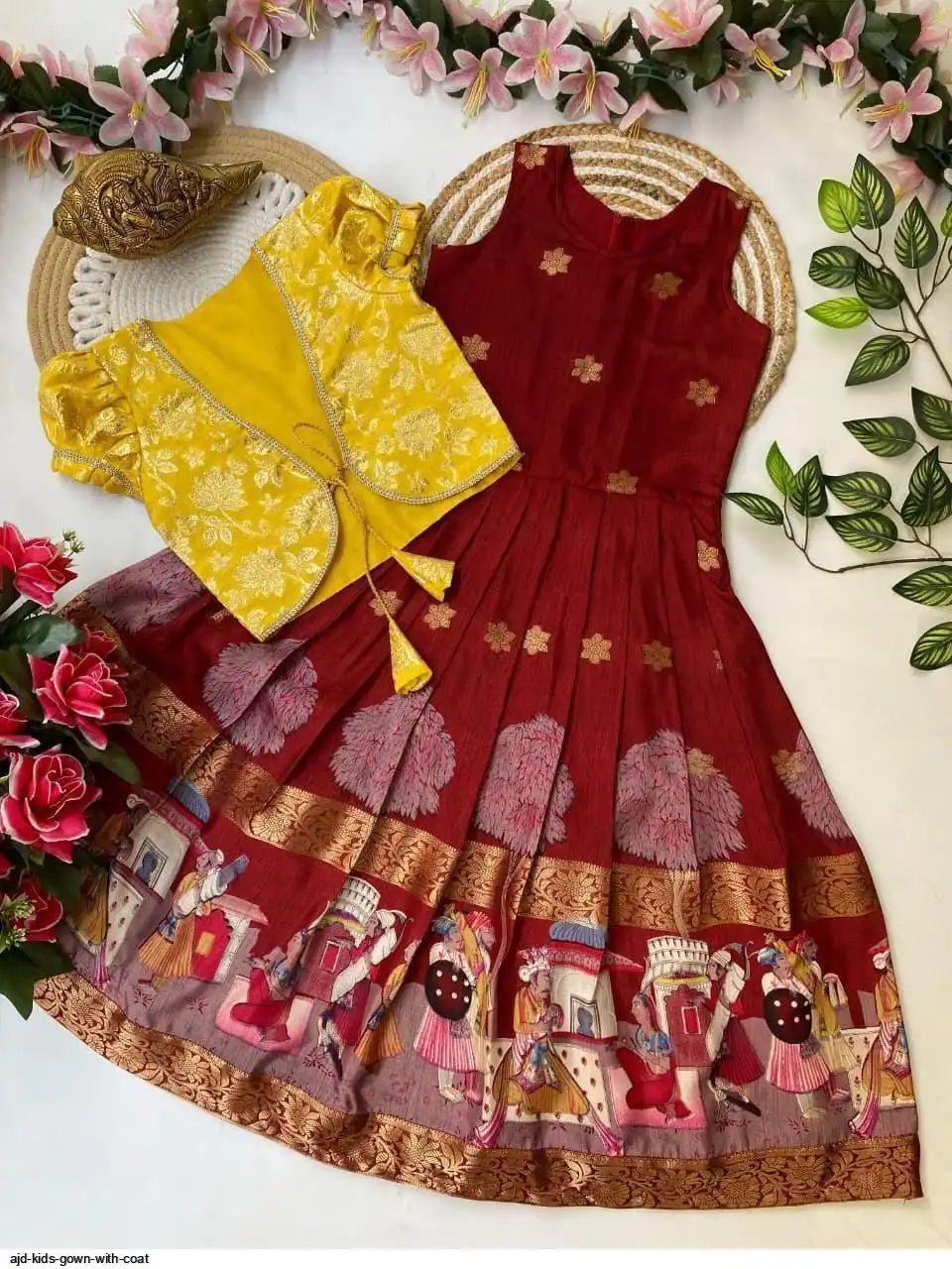 AJD KIDS GOWN WITH COAT F