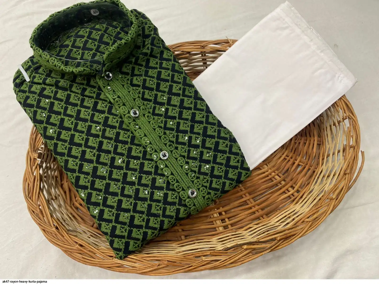 AK47 RAYON HEAVY KURTA PAJAMA C