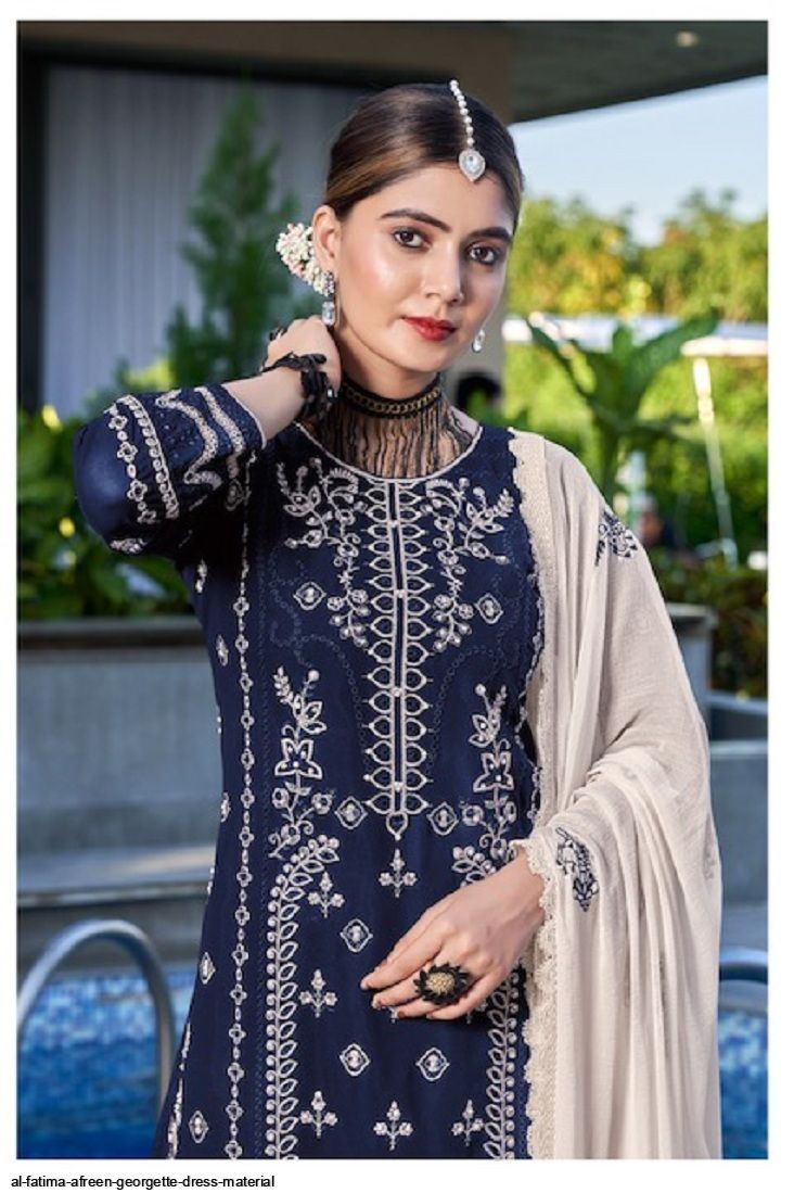 Zaha Gulaal Vol 2 Georgette Dress Material Best Suits Online Wholesaler