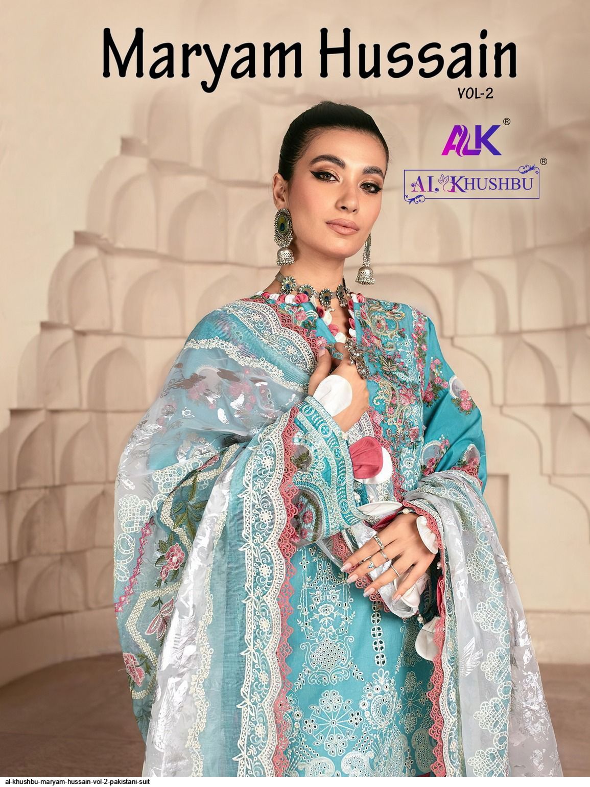 Maryam Hussain | Luxury Lawn 25 | Raya