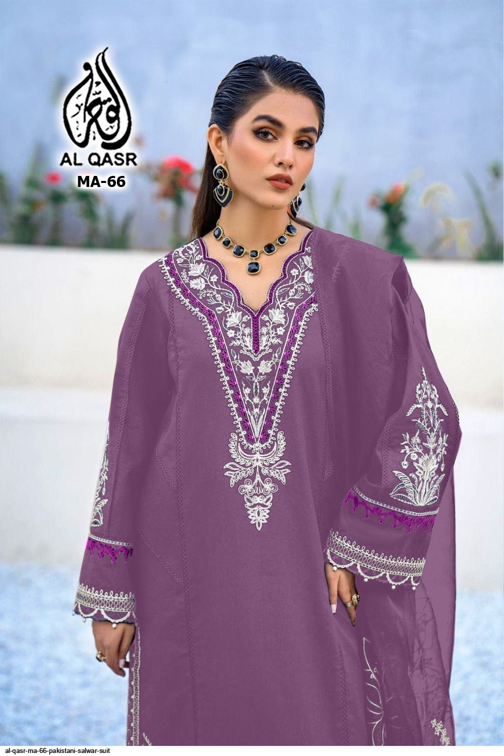 AL QASR MA 66 PAKISTANI SALWAR SUIT