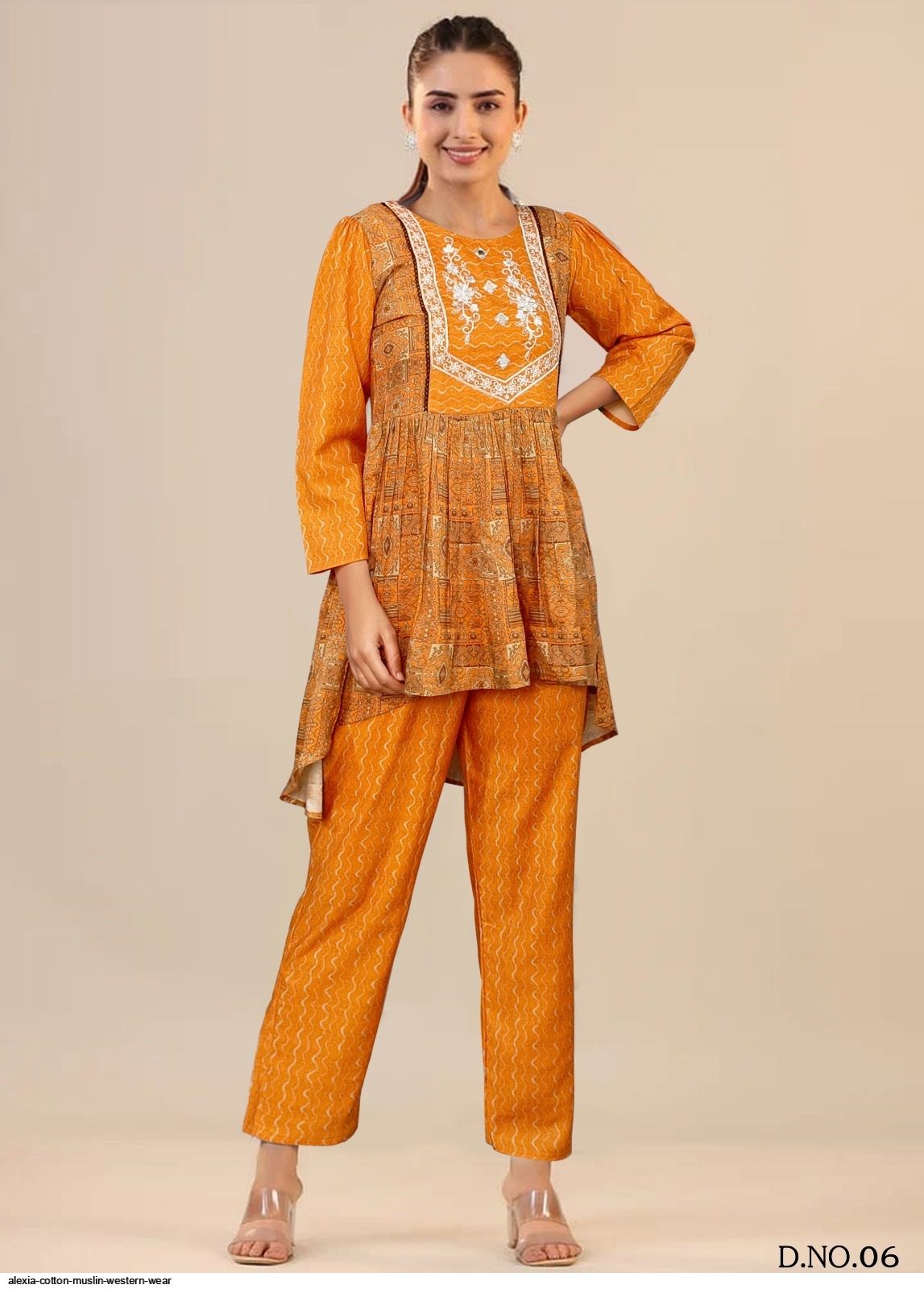 ALEXIA COTTON MUSLIN WESTERN WEAR