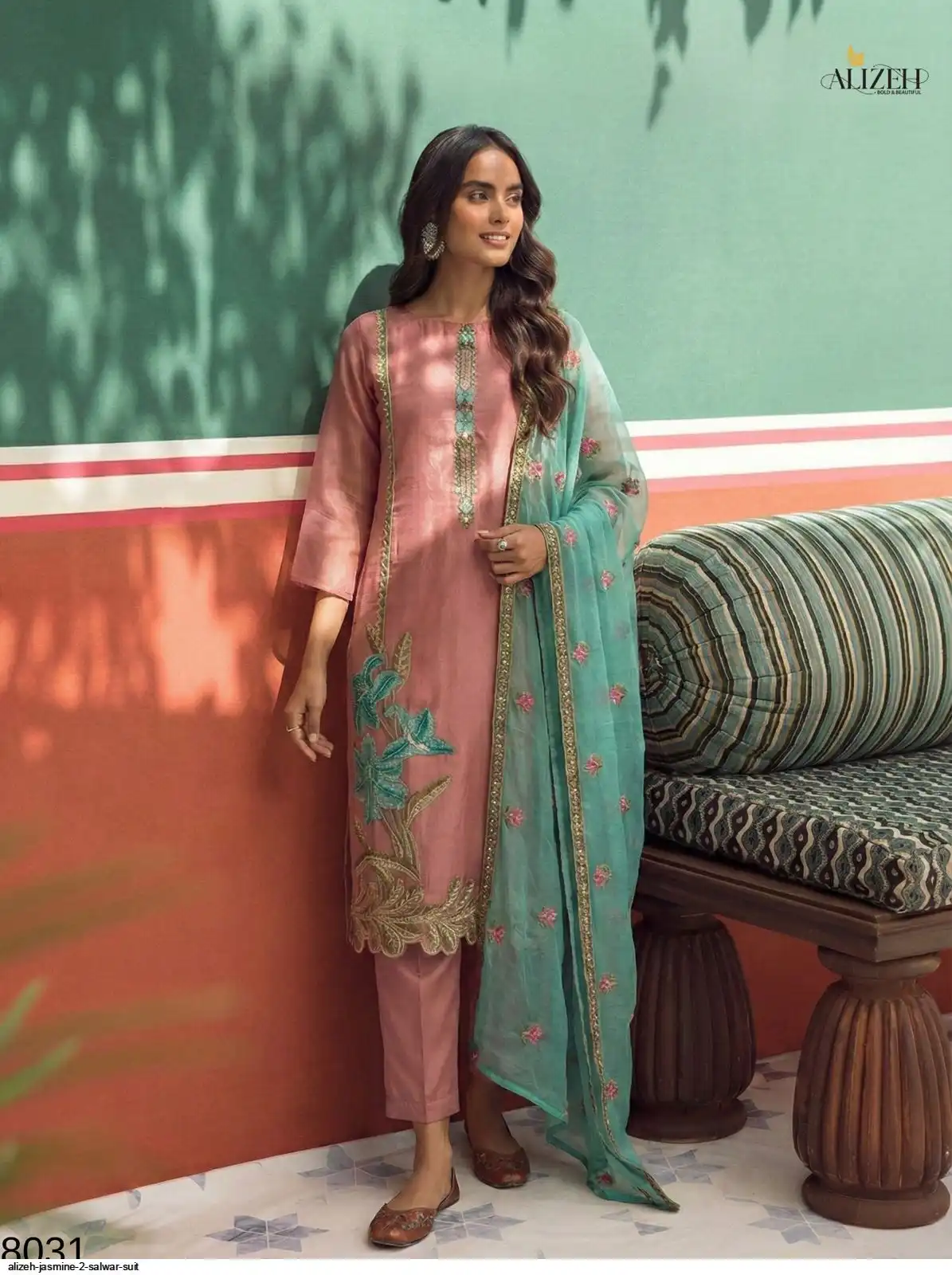 ALIZEH JASMINE 2 SALWAR SUIT 8031
