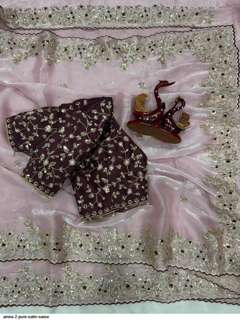 AMIRA 2 PURE SATIN SAREE B