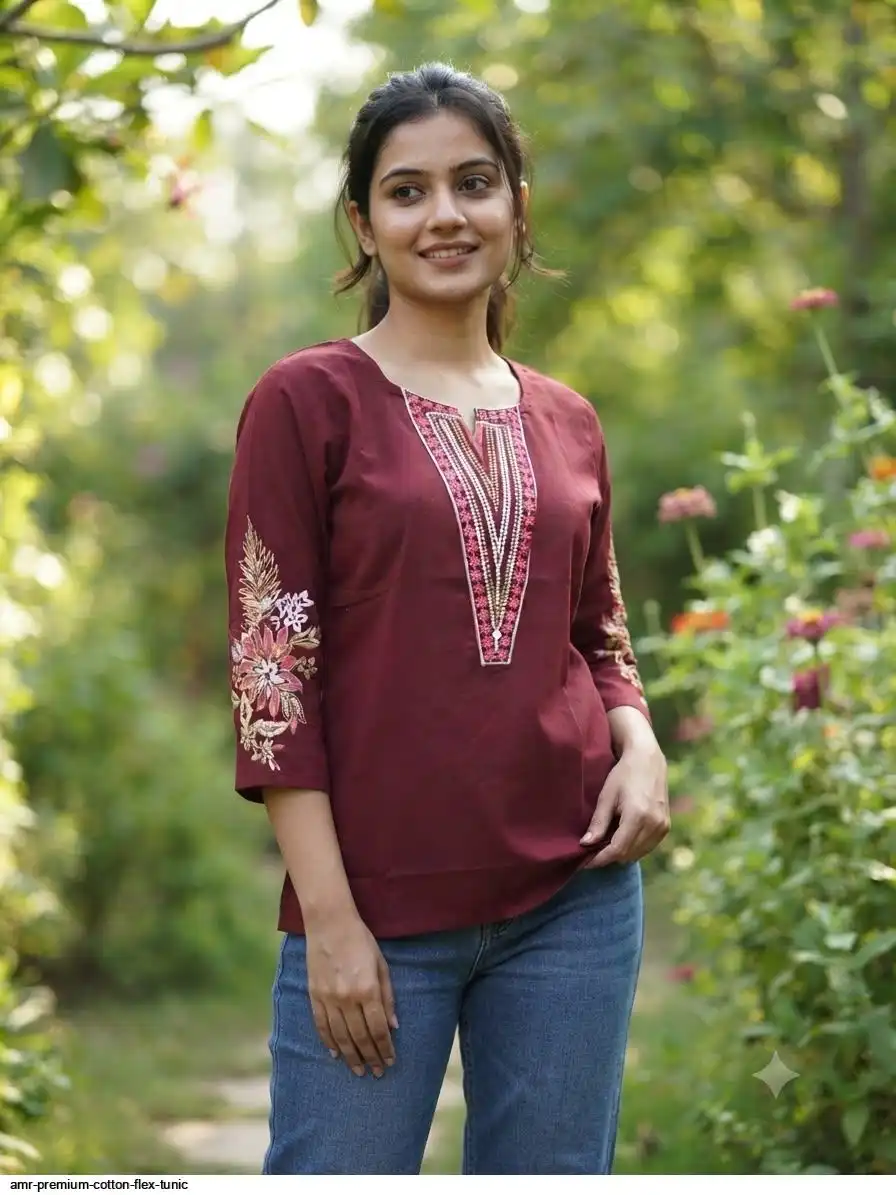 AMR PREMIUM COTTON FLEX TUNIC B