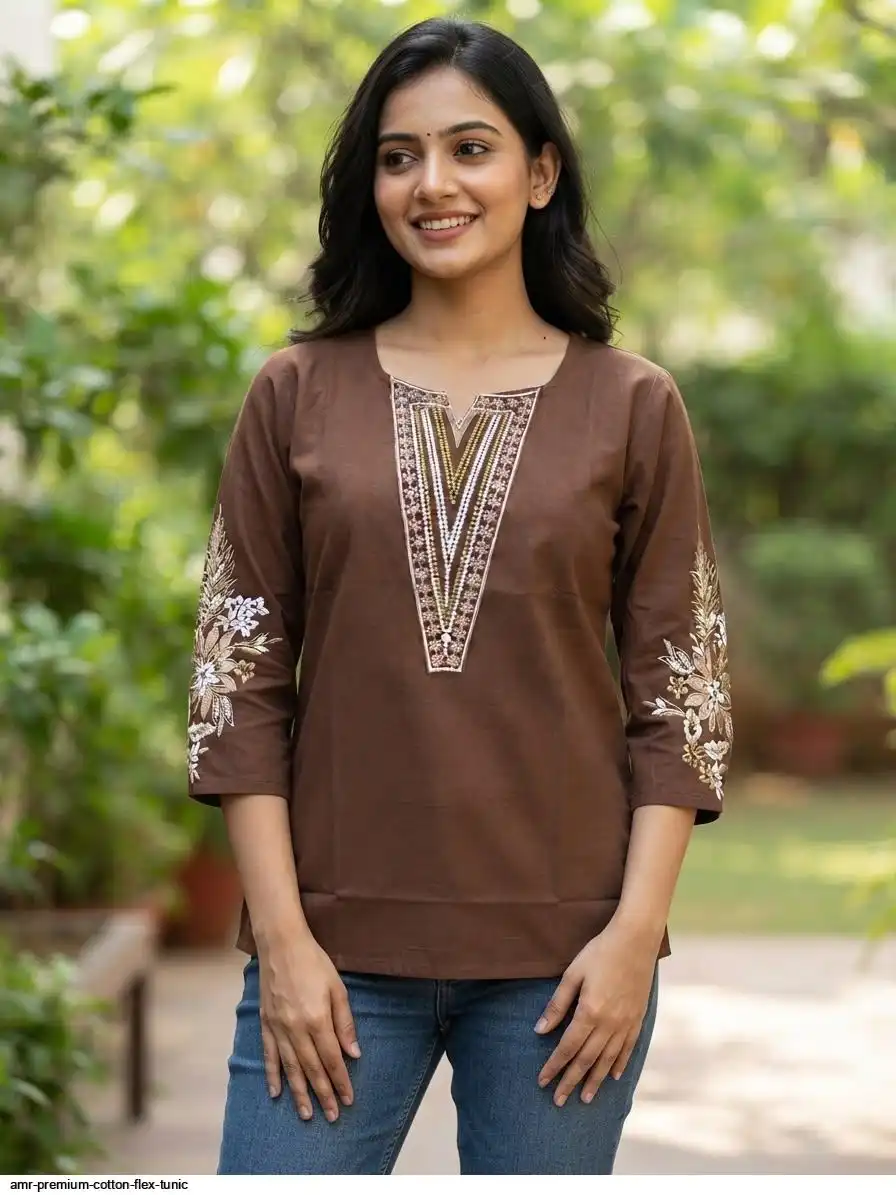 AMR PREMIUM COTTON FLEX TUNIC E