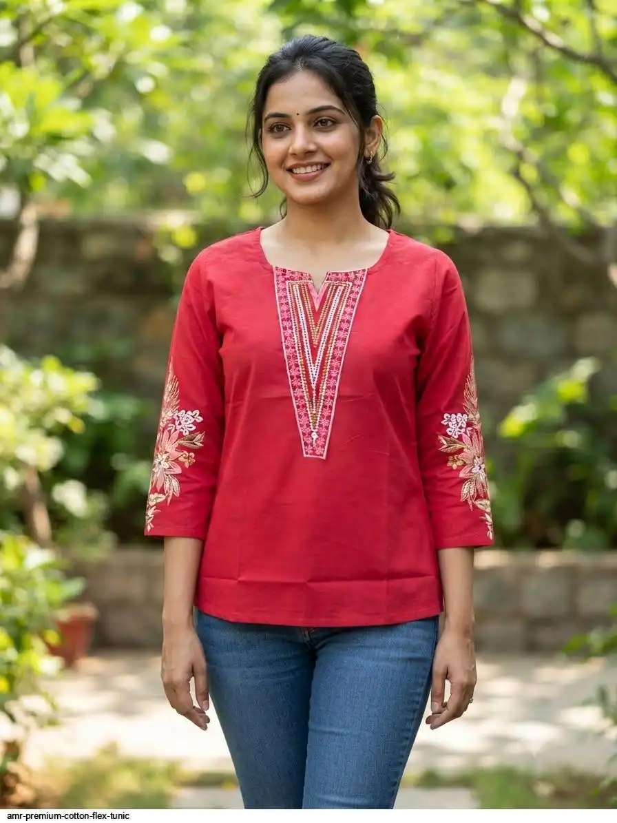 AMR PREMIUM COTTON FLEX TUNIC D