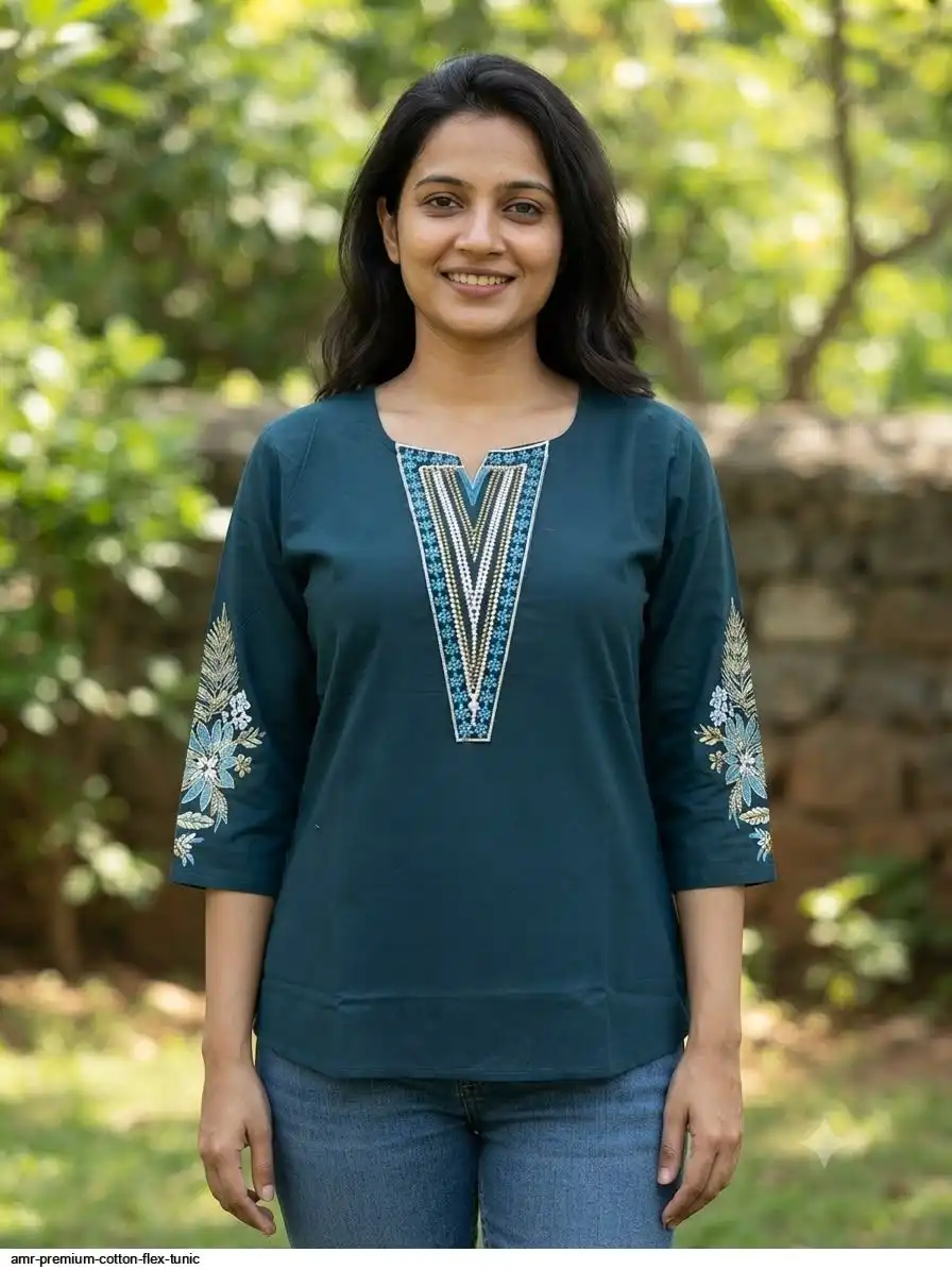 AMR PREMIUM COTTON FLEX TUNIC C