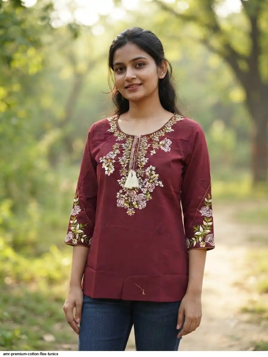 AMR PREMIUM COTTON FLEX TUNICS D