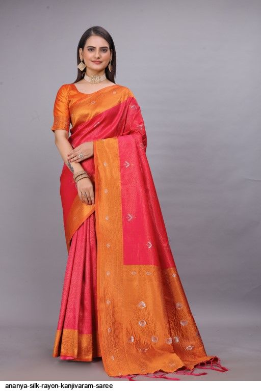 Orange Handlooms Silk Saree JS1797 – East Star Handlooms