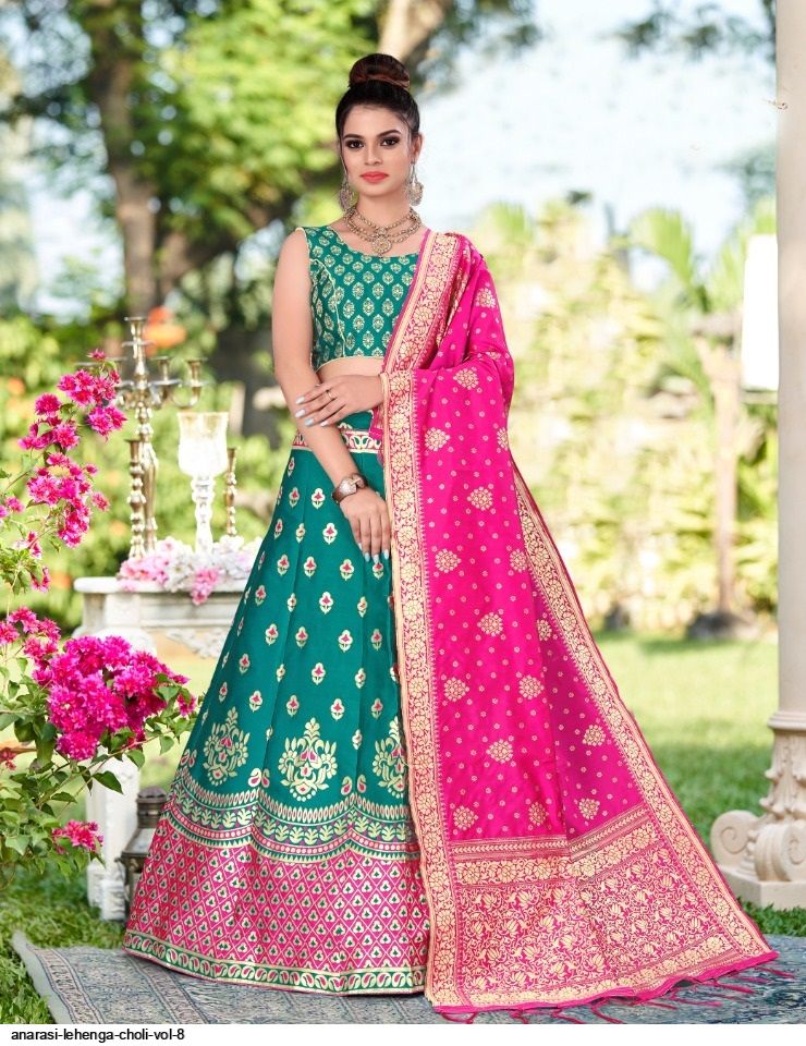 anarasi-vol 8 Brocade lehenga choli