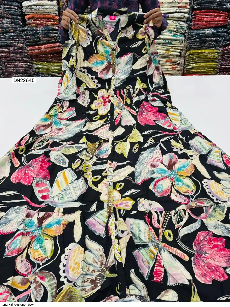 ANARKALI DESIGNER GOWN B