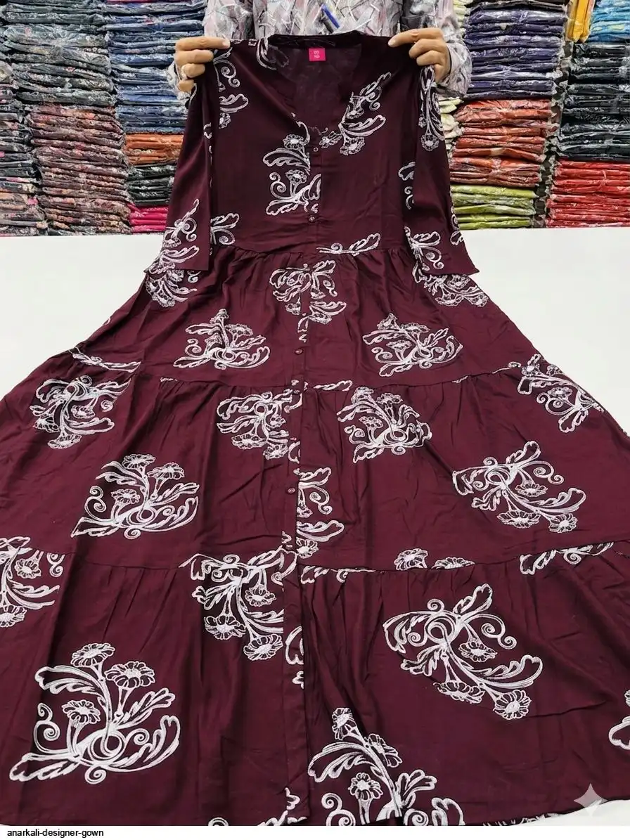 ANARKALI DESIGNER GOWN F