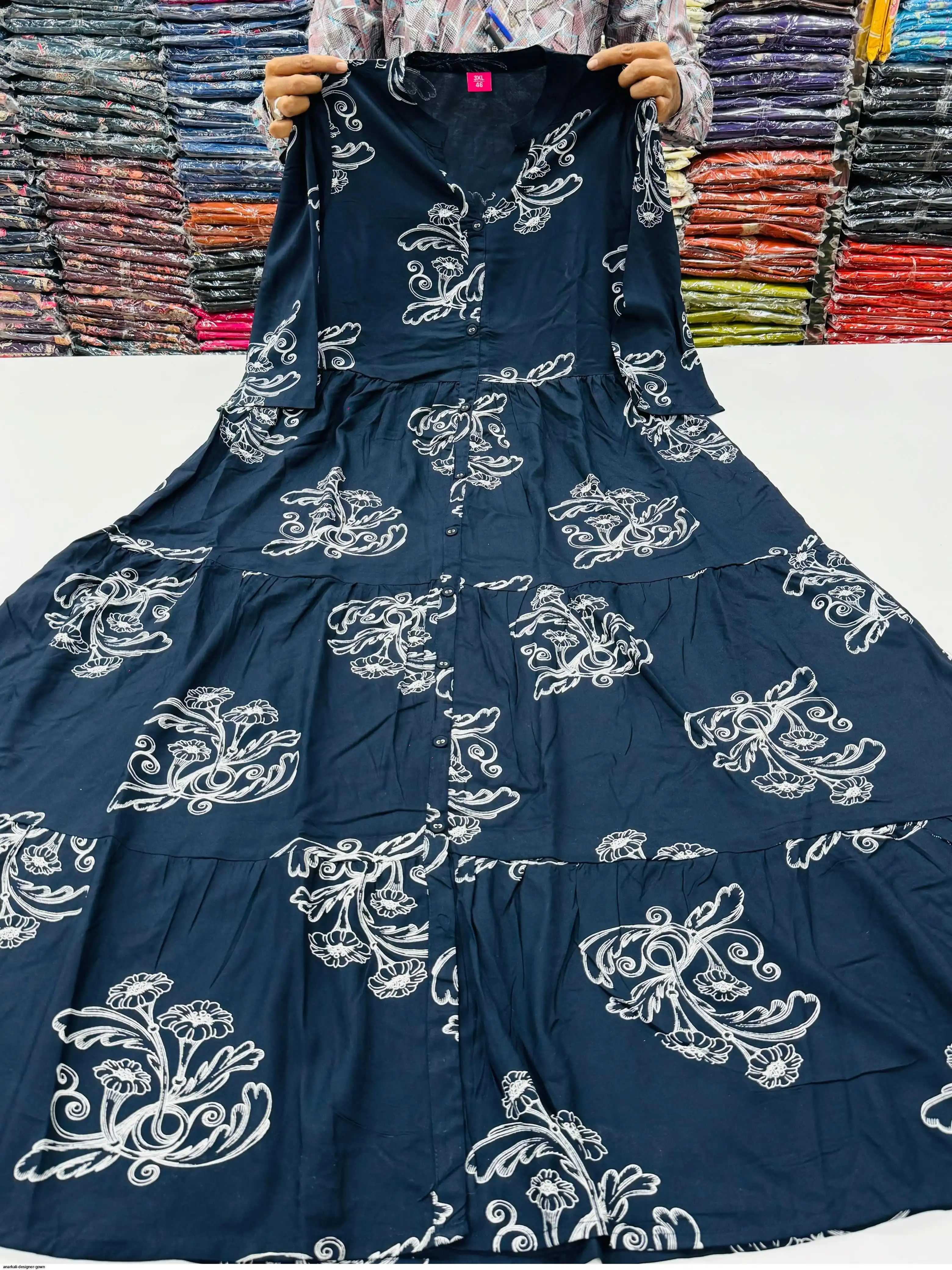 ANARKALI DESIGNER GOWN Q
