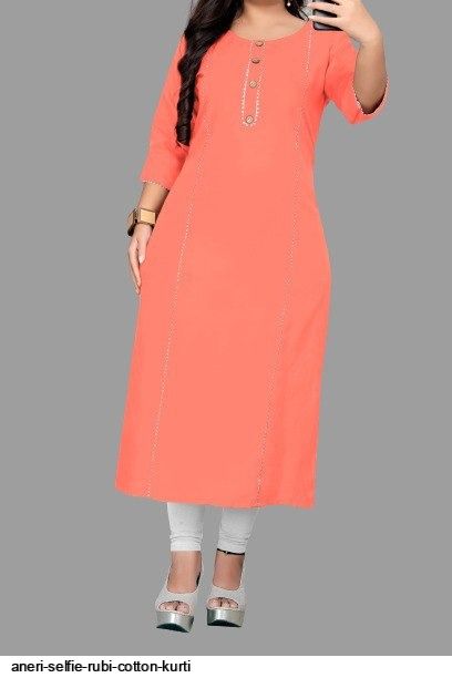 ANERI SELFIE RUBI COTTON KURTI C
