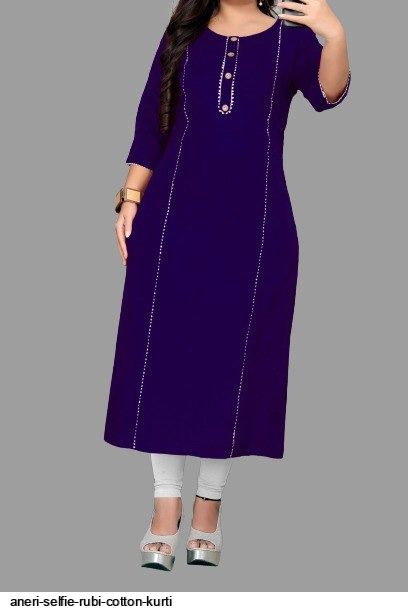 ANERI SELFIE RUBI COTTON KURTI I