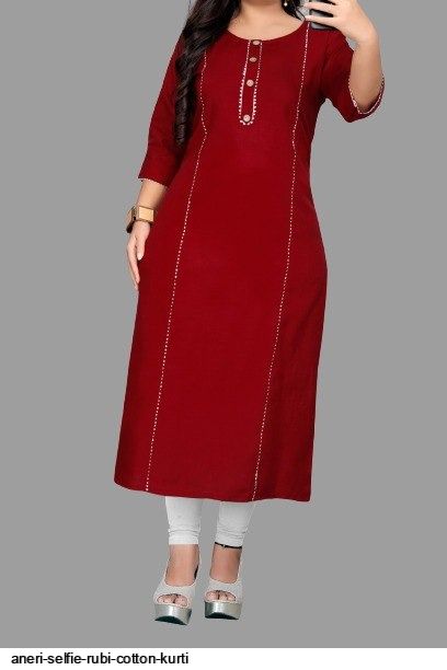 ANERI SELFIE RUBI COTTON KURTI D