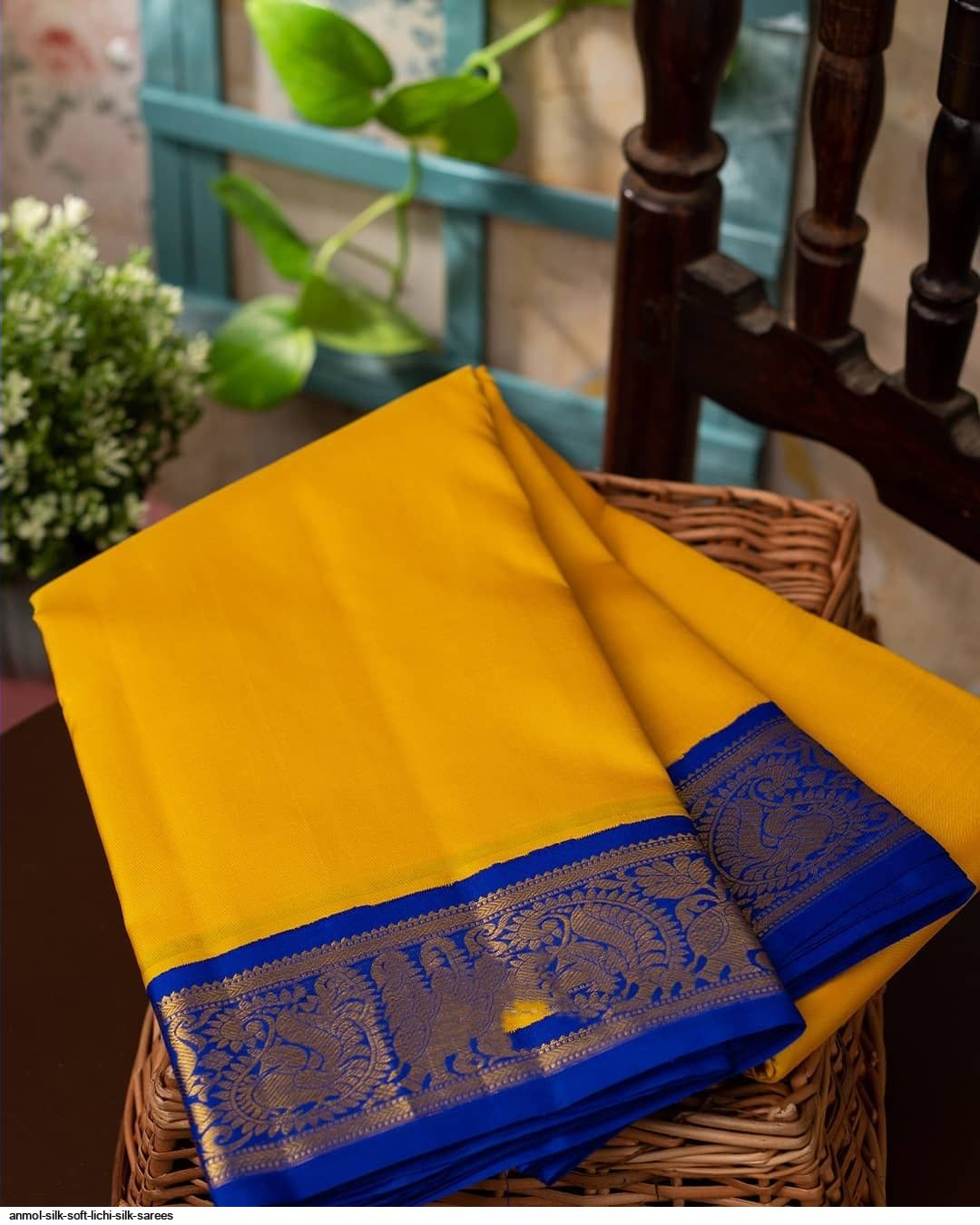 ANMOL SILK SOFT LICHI SILK SAREES
