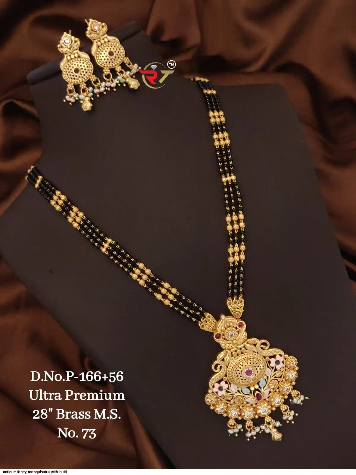 ANTIQUE FANCY MANGALSUTRA WITH BUTTI E