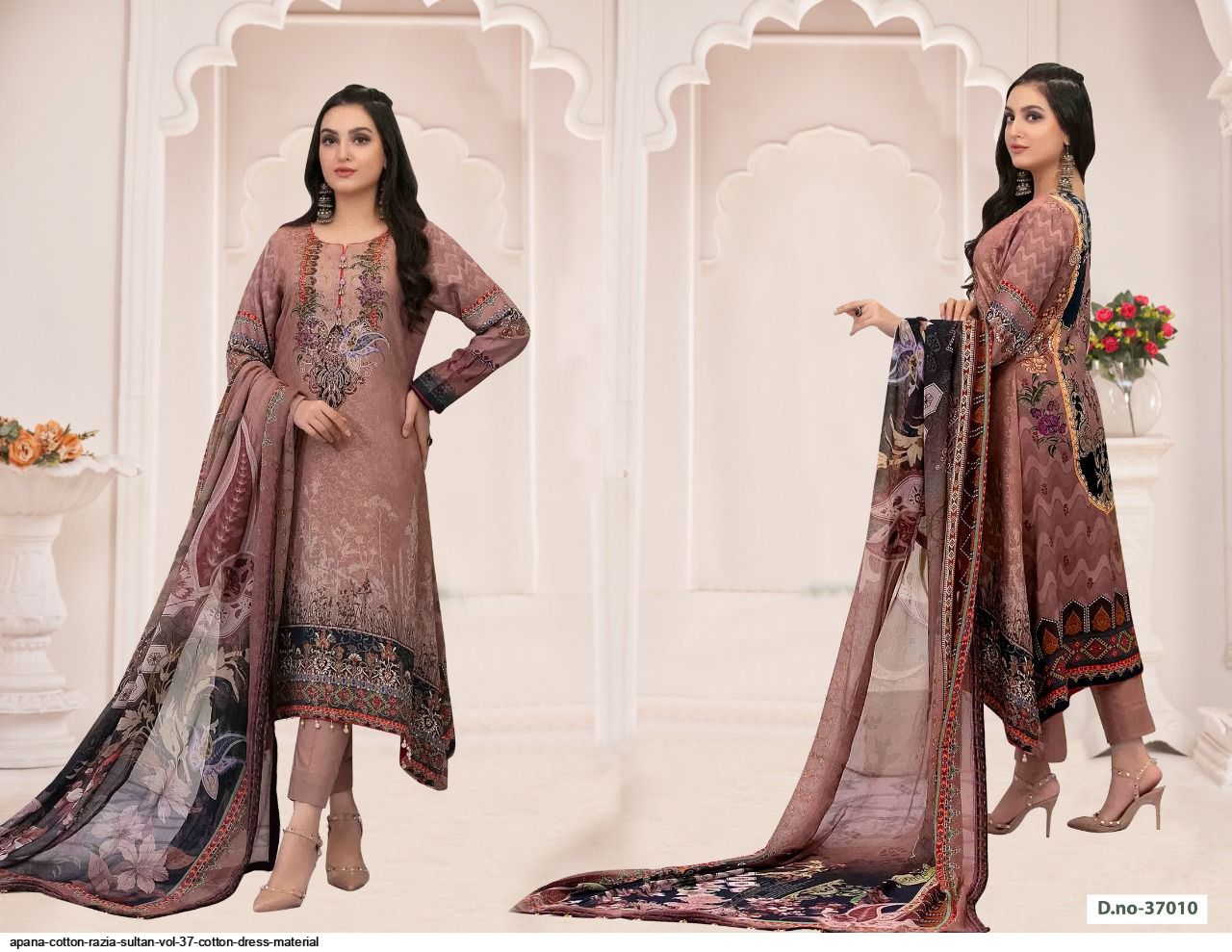 APANA COTTON Razia Sultan Vol 37 Cotton DRESS MATERIAL